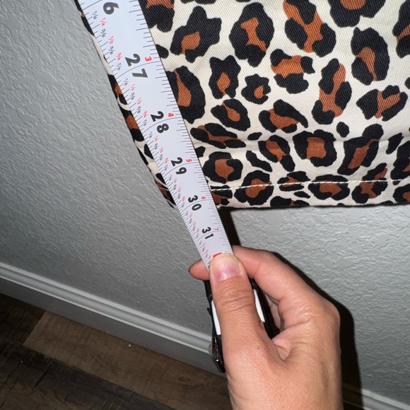 Scotch & Soda Brown Leopard Print Slim Chino Women’s Casual Pants Size 31/32 - Picture 7 of 7